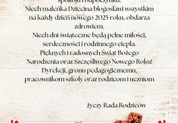 Życzenia od Rady Rodziców