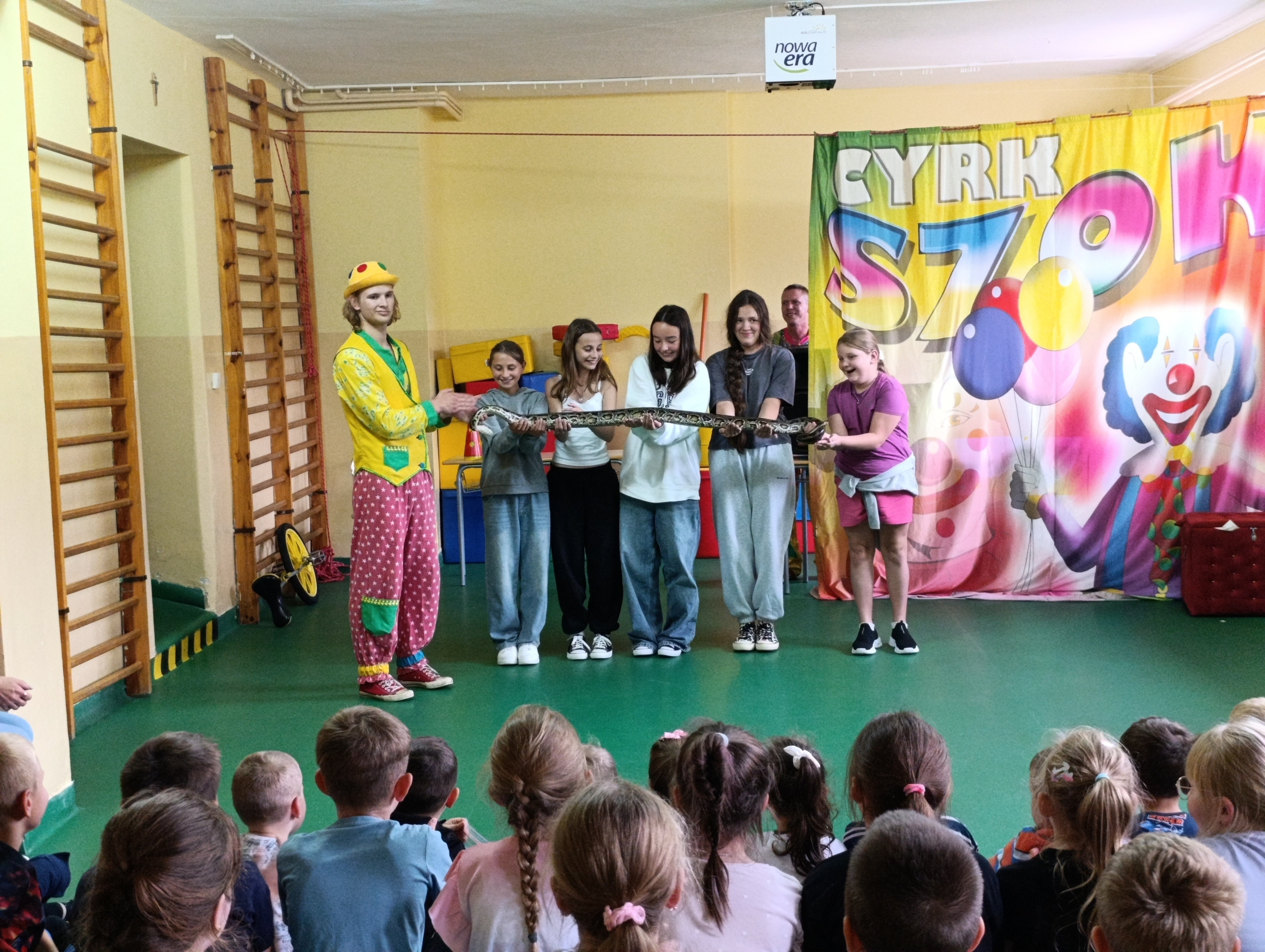 Cyrk „Szok” w naszej szkole