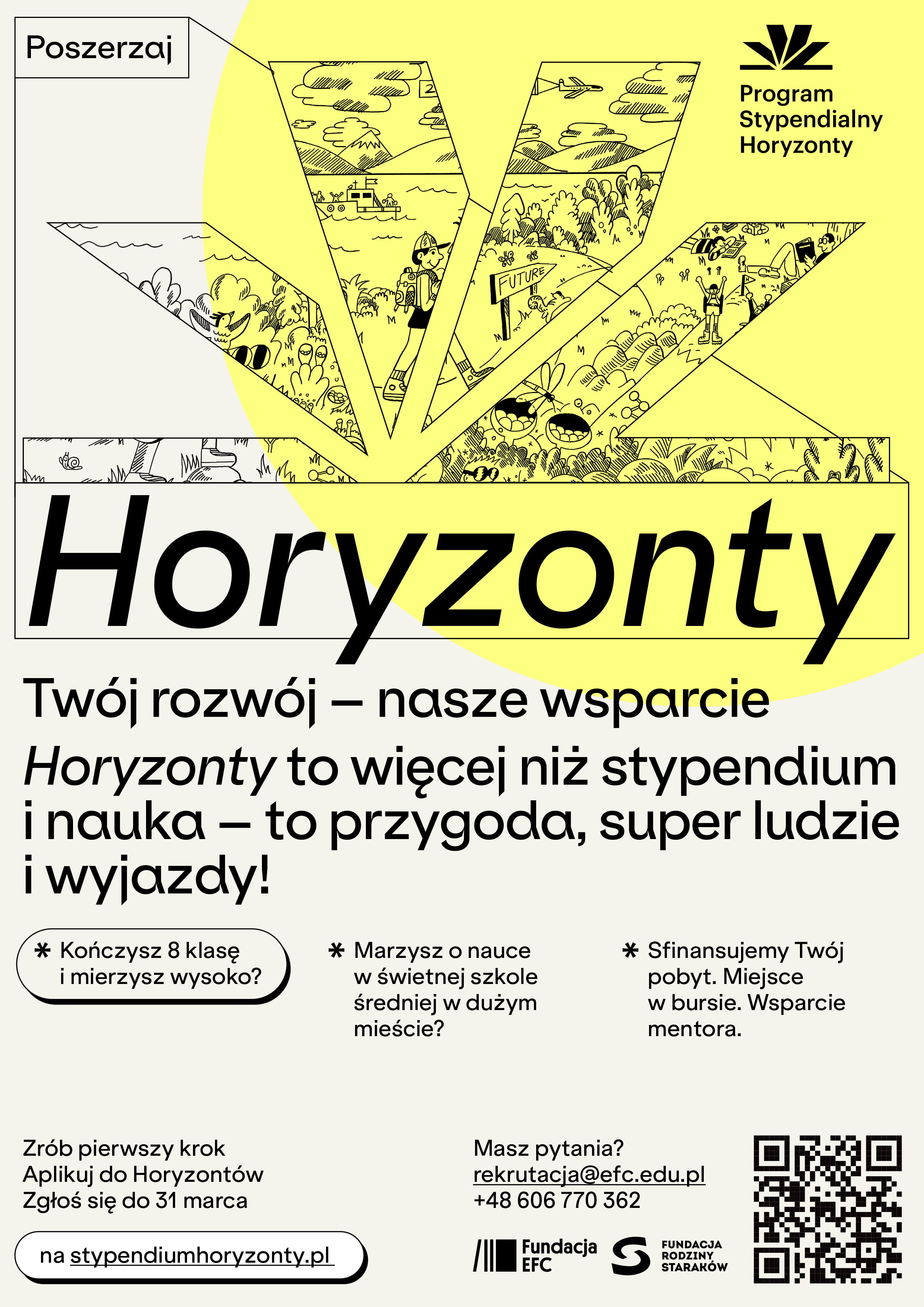 Program Stypendialny Horyzonty - rekrutacja do 31.03.2026 r.