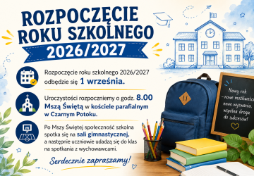 Rozpoczęcie roku szkolnego