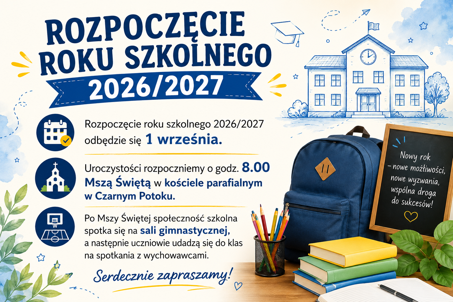 Rozpoczęcie roku szkolnego