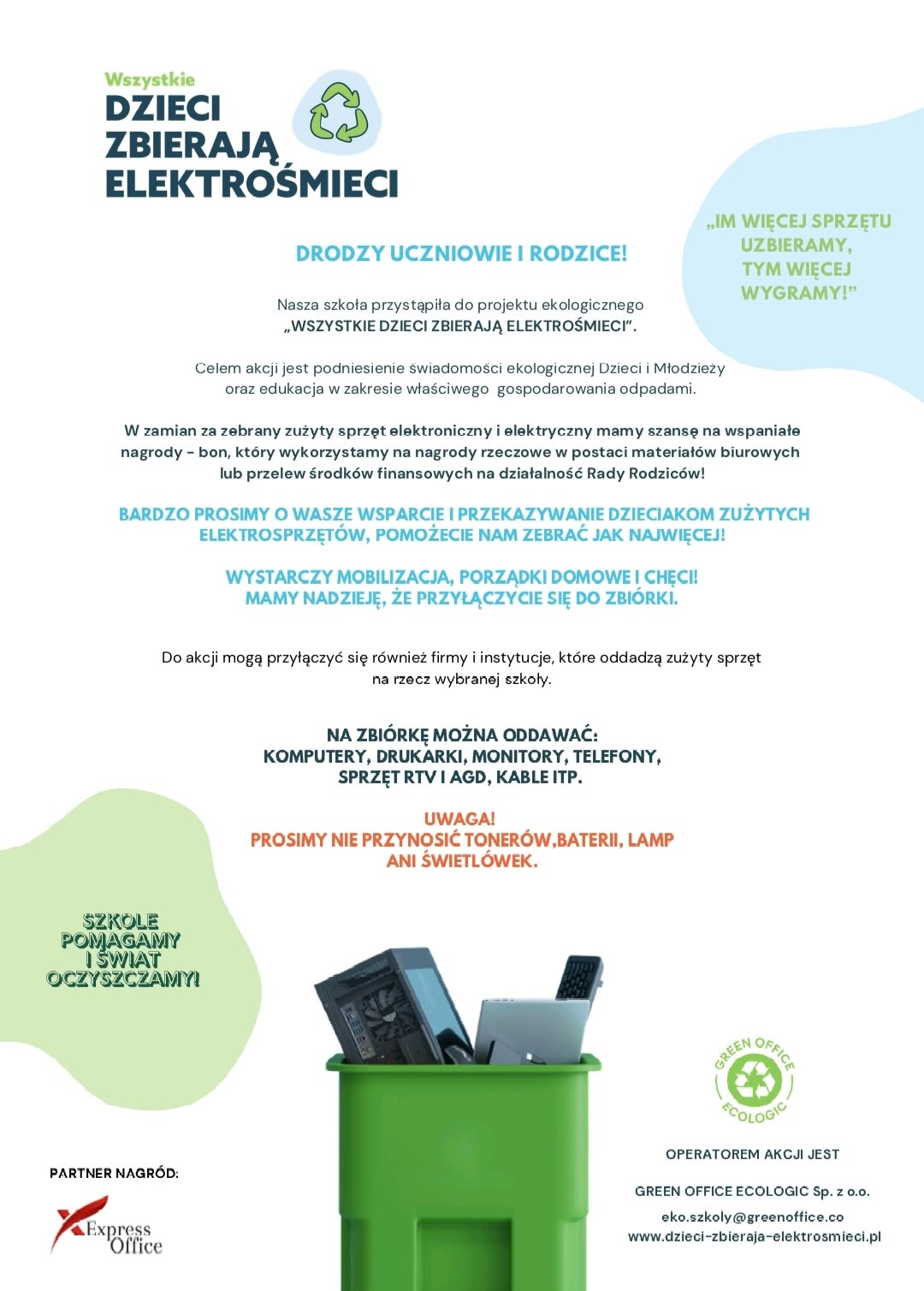 ♻️ Zbiórka elektrośmieci